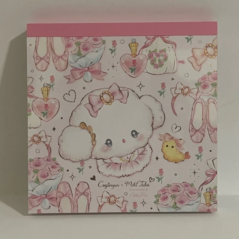 Cogimyun Miki Takei Small Square Memo Pad
